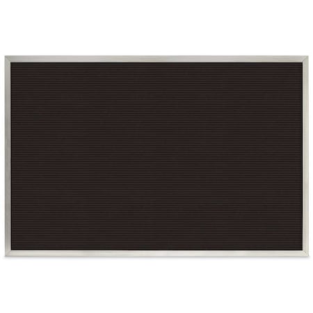 United Visual Products Sliding Door Indoor Enclosed Corkboard, 3 UV9019ACS-BRONZE-CLOUD